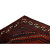 Hand-Knotted Persian Chaharmahal & Bakhtiari Iliati Rug (Bakhtiari Garden) - Red Wool
