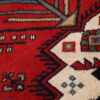 Hand-Knotted Persian Khorasan Tribal Rug (Iliati Geometric Medallion) - Red Wool
