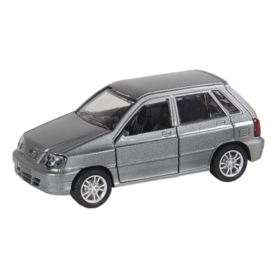 Kia Pride Hatchback 1987 Toy Car Diecast with Headlights & Sound