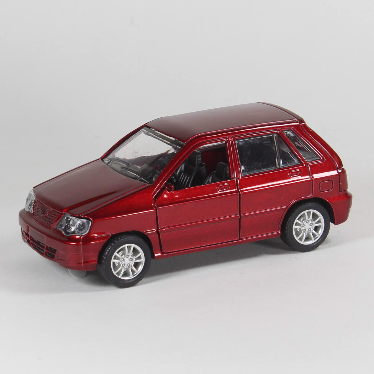 Kia Pride Hatchback 1987 Toy Car Diecast with Headlights & Sound