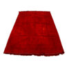 Solid Red Khorasan Kilim Rug - Authentic Handwoven Persian Wool