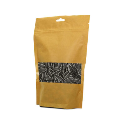 Salted Sunflower Seeds in Shell, Crunchy Savory Snack with Rich Nutty Flavor, 600g