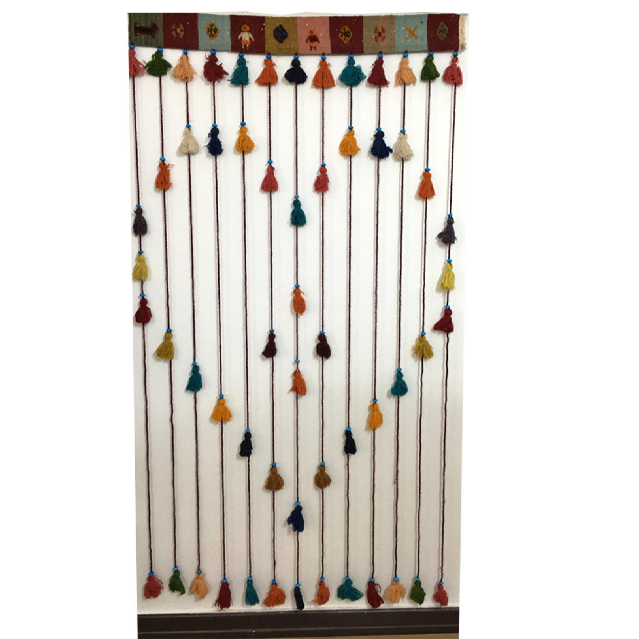 Persian DIY Tassel Wall Hanging Traditional Kilim Design