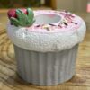 Strawberry Cupcake Toothpick Holder – Perfect for Home and Restaurants