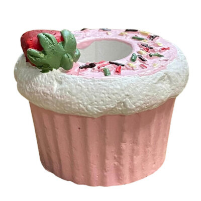 Strawberry Cupcake Toothpick Holder – Perfect for Home and Restaurants