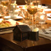 Wooden Toothpick Holder with Cottage Design for Your Table