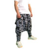 Traditional Kurdish Trouser – Gray Palangi Shalwar