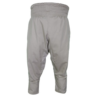 Gray Traditional Kurdish Shalwar Pants with Simple Traditional Design
