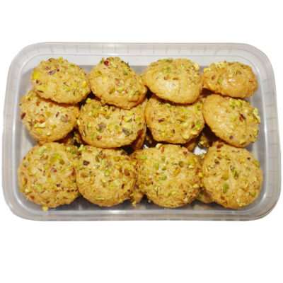 Shirini Nargili – Persian Pistachio & Coconut Cookies from Yazd, Crumbly Shortbread Texture, 800g