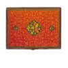 Treasured Persian Artisanal Gift Set Turquoise Inlay Plate & Nut Bowl