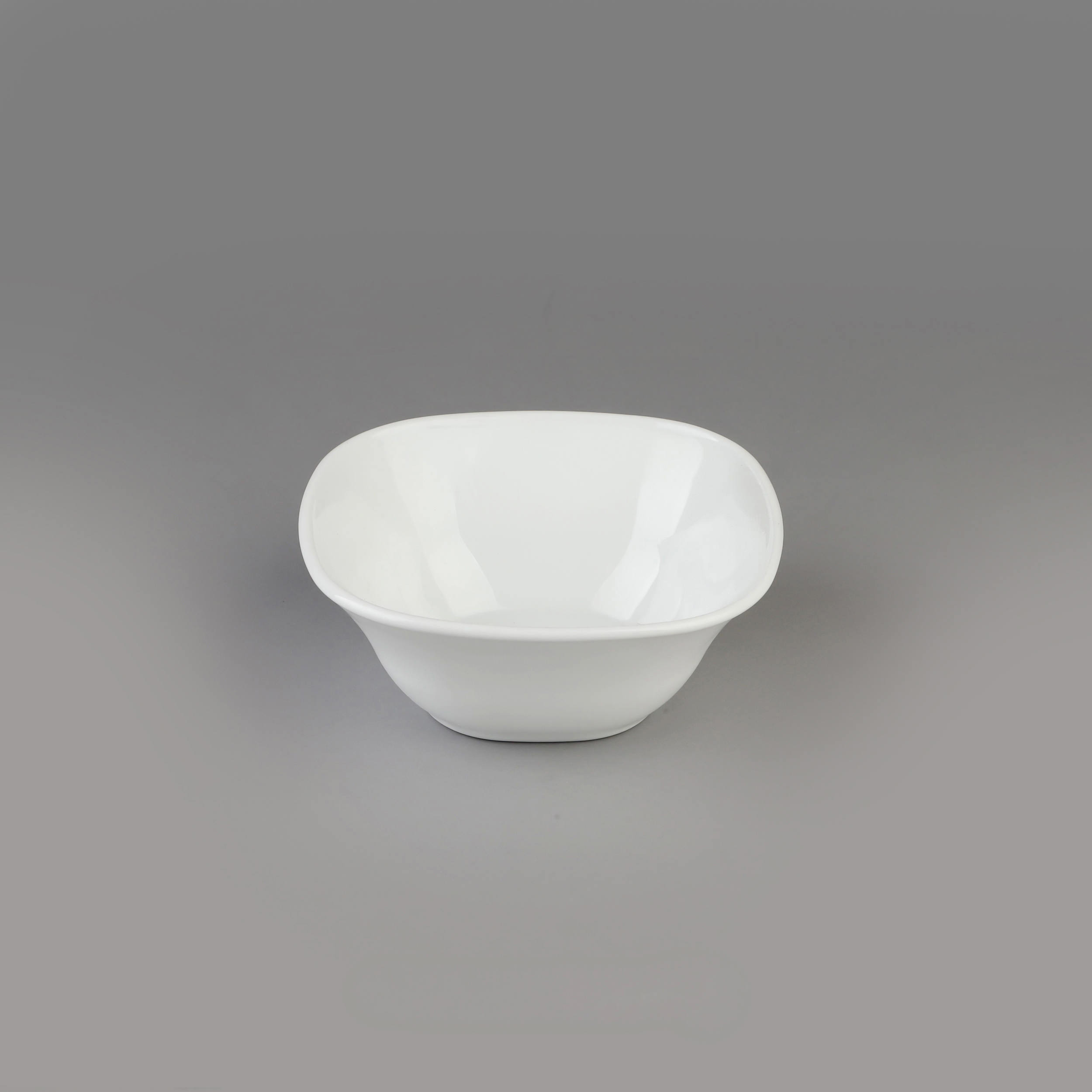 White Melamine Dinnerware Set for 6 Dishwasher Safe