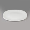 White Melamine Dinnerware Set for 6 Dishwasher Safe