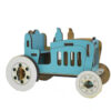 3D Puzzle Wooden Model Kit - Blue Tractor