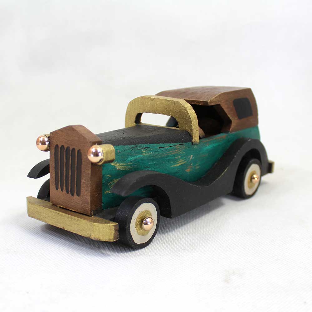 Maquette Model Kit: Wooden Model Kit Mercedes Car