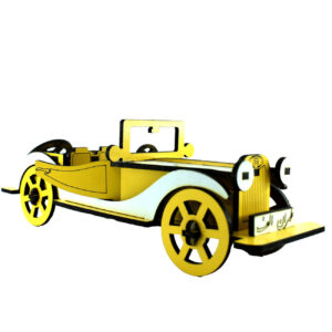 3D Puzzle Wooden Model Kit – Mercedes Car