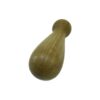 Wooden Mortar & Pestle Set Handcrafted for Herb and Spice Grinding