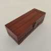 4-Compartment Wooden Tea Box – Perfect for Tea Bag Variety