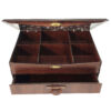 Wooden Tea Organizer with 6 Sections for Assorted Flavors
