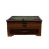 Wooden Sewing Box with Elegant Termeh Design