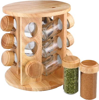 Wooden Spice Racks