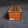 Classic Wooden Tea Chest – 4-Compartment Storage Organizer