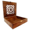 4-Slot Wooden Tea Chest – Functional & Space-Saving Design