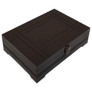 8-Slot Wooden Tea Bag Organizer – Spacious & Stylish Storage Box