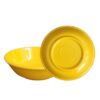 Yellow Melamine Dinnerware Set for 6 Break Resistant
