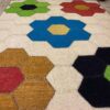 Artisanal Cream Floral Kilim Rug - Handwoven Authentic Persian Wool