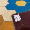 Artisanal Cream Floral Kilim Rug - Handwoven Authentic Persian Wool