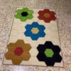 Artisanal Cream Floral Kilim Rug - Handwoven Authentic Persian Wool