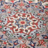 Hand-Knotted Persian Ardakan Rug (Lachak Toranj Floral Medallion) - Cream Wool