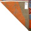 Genuine Handwoven Persian Pictorial Gabbeh Rug - Abstract Floral Blue Wool