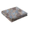 Cotton Mattress Cover – Fitted, Breathable, Washable Heart Design, 195x90 cm