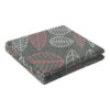 Cotton Mattress Cover – Fitted, Breathable, Washable Leaf Design, 195x90 cm