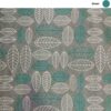 Cotton Mattress Cover – Fitted, Breathable, Washable Leaf Design, 195x90 cm