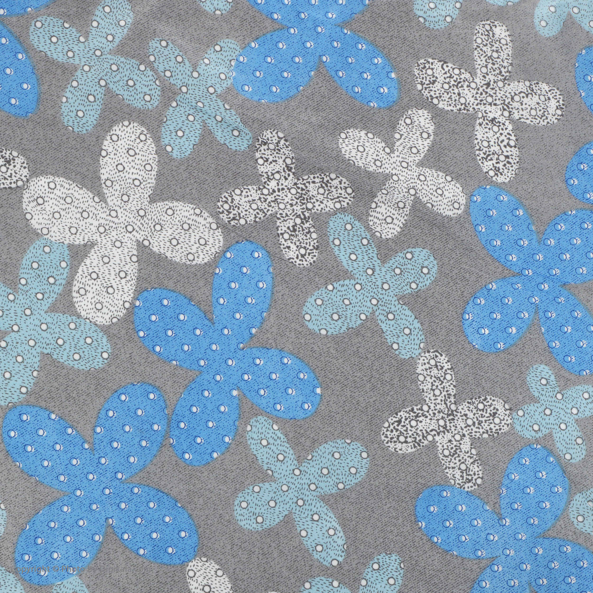 Cotton Mattress Cover – Fitted, Breathable, Washable Floral Design, 190×90 cm