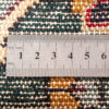 Hand-Knotted Persian Kermanshah Tribal Rug (Lachak Toranj Floral Medallion) - Red Wool