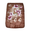 Golbaft Persian Single Bed Blanket Floral Brown