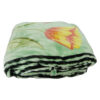 Golbaft Persian Single Bed Blanket Floral Green