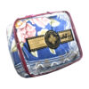 Golbaft Persian Single Bed Blanket Floral Navy Blue