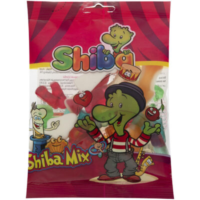 Halal Mixed Fruit Jelly Gummy Candies – Soft, Chewy and Fruity Shiba Gummies 160g × 15