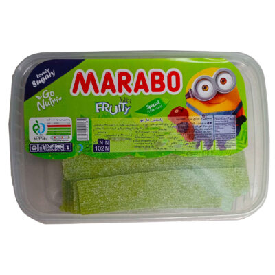 Halal Sour Apple Gummy Sticks – Soft, Chewy and Refreshingly Tart Marabo Gummies 900g