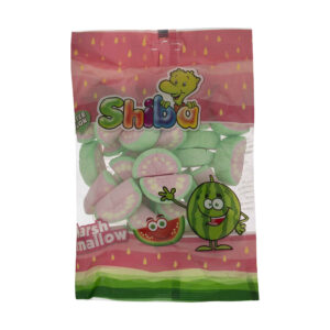 Halal Marshmallow Pack – Watermelon Fluffy & Delicious – Shiba (20-Pack)