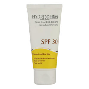 Hydroderm Sunscreen Total Sunblock SPF30 for Normal & Dry Skins