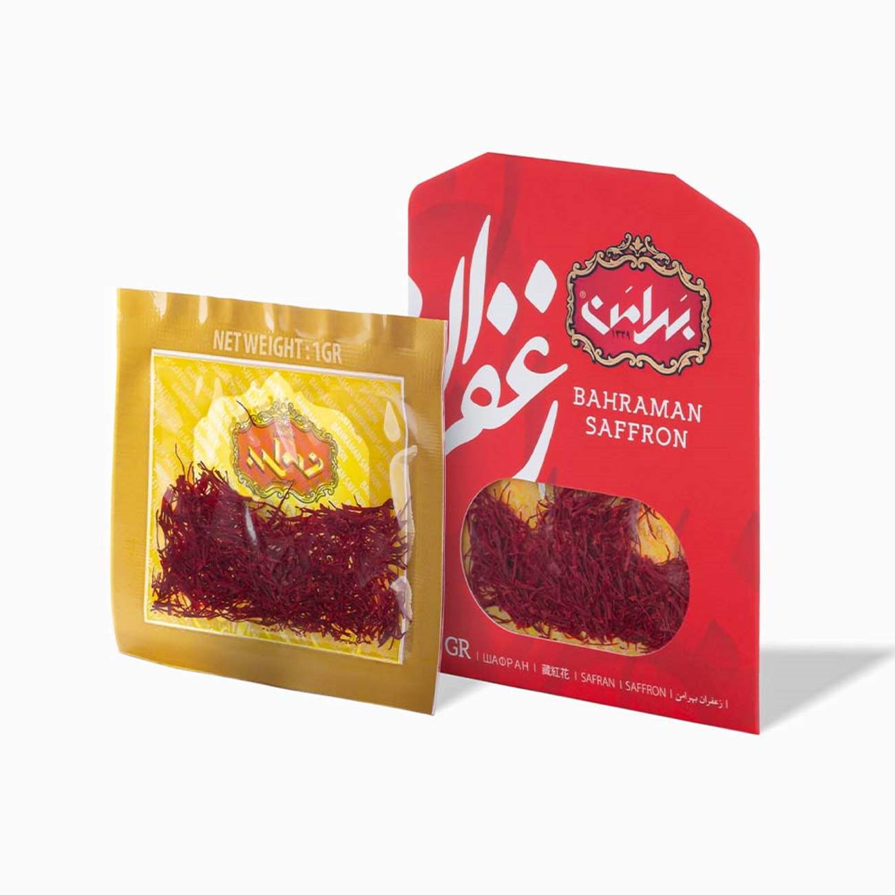 Bahraman Sargol Saffron – Authentic Iranian Saffron – 1g