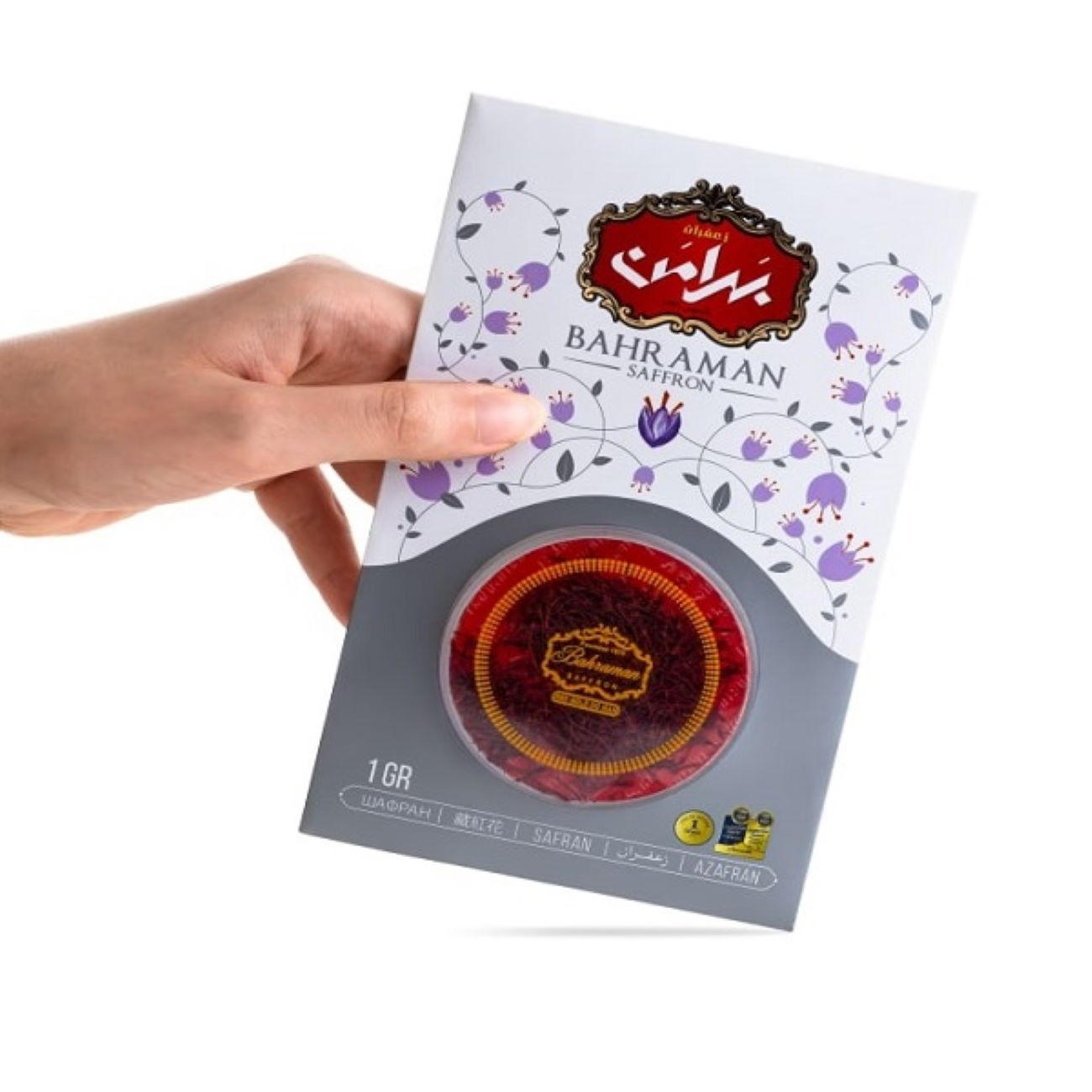 Bahraman Sargol Saffron – Authentic Iranian Saffron – 1g