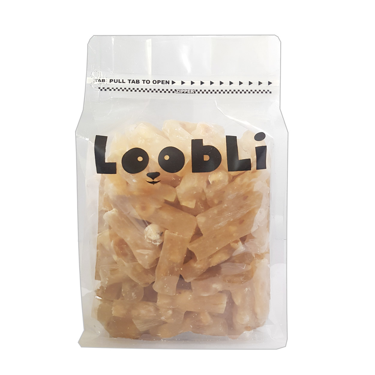 Lokum Turkish Delight with Caramel Flavor & Hazelnut – 500g