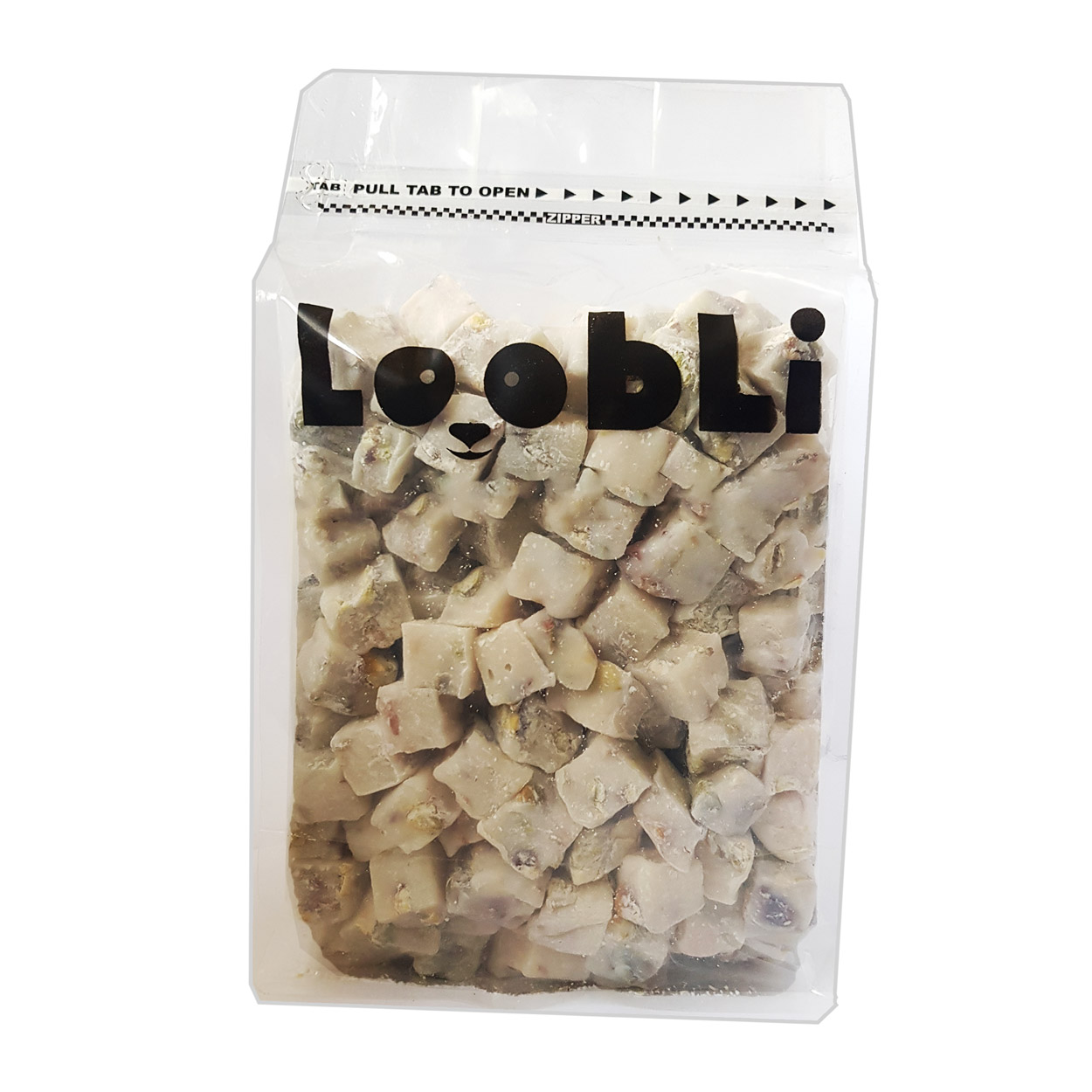 Lokum Turkish Delight with Vanilla Flavor & Nuts – 500g
