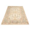 Hand-Knotted Persian Shiraz Qashqai Rug (All-over Floral Pattern) - Cream Wool